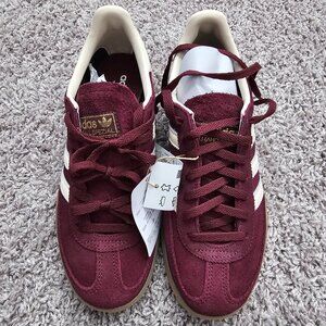 Adidas Handball Spezial in Maroon size 5